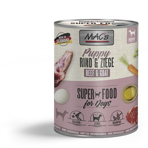 MAC´s DOG Puppy 800 Gramm Hundenassfutter