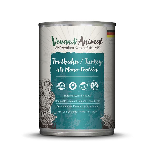 Venandi Animal Monoprotein 400g KatzennassfutterVorschaubild