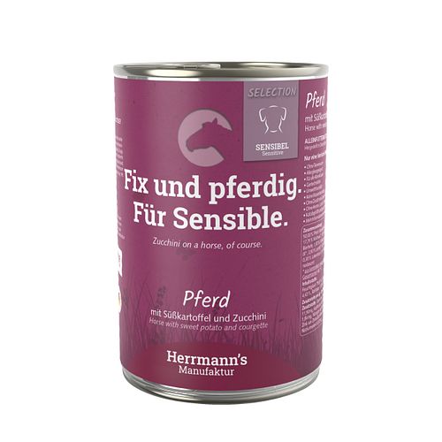 Herrmann's Selection Sensibel / Sensitiv 400g Dose Hundenassfutter