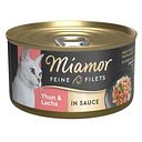 Vorschaubild Miamor Feine Filets Thun & Lachs in Sauce 85g Katzennassfutter