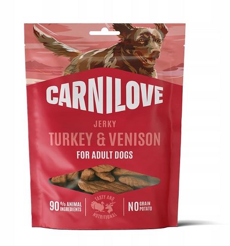 Carnilove Dog Jerkys 12 x 100g Hundesnack