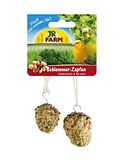 JR FARM Birds Schlemmer-Zapfen Wellensittich & Kanarien (2 Stück) 120g VogelsnackZubehörbild