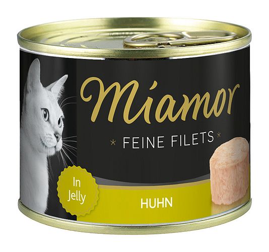 Miamor Feine Filets in Jelly 185g Dose Katzennassfutter