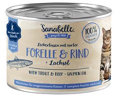 Sanabelle Adult Leckerbissen 195g Katzennassfutter