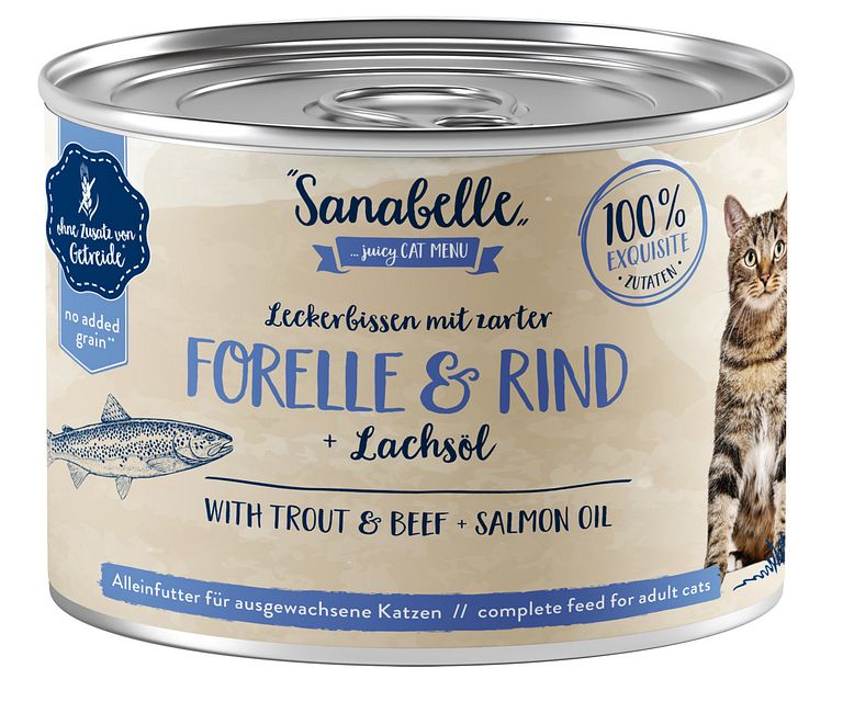 Sanabelle Adult Leckerbissen 195g KatzennassfutterVorschaubild