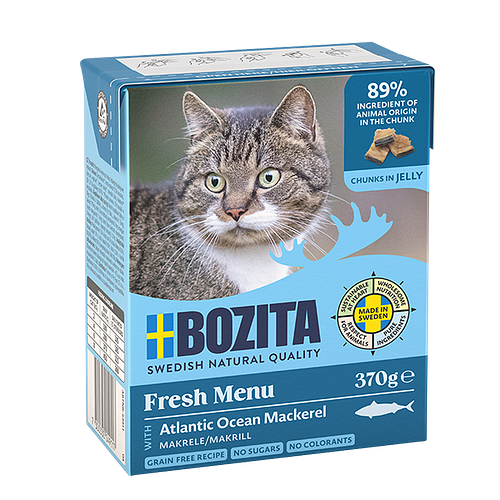 Bozita Häppchen in Gelee 370 Gramm Katzennassfutter