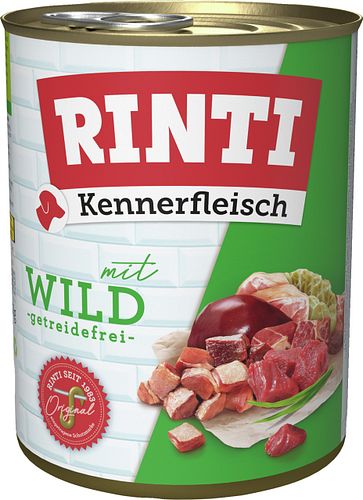 RINTI Kennerfleisch 800g Dose Hundenassfutter