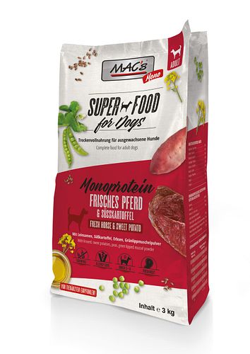 MAC's Dog MONO frisches Pferd Hundetrockenfutter