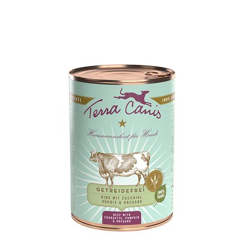 Terra Canis Getreidefrei 400g Dose Hundenassfutter