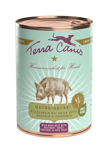 Terra Canis Getreidefrei 400g Dose Hundenassfutter