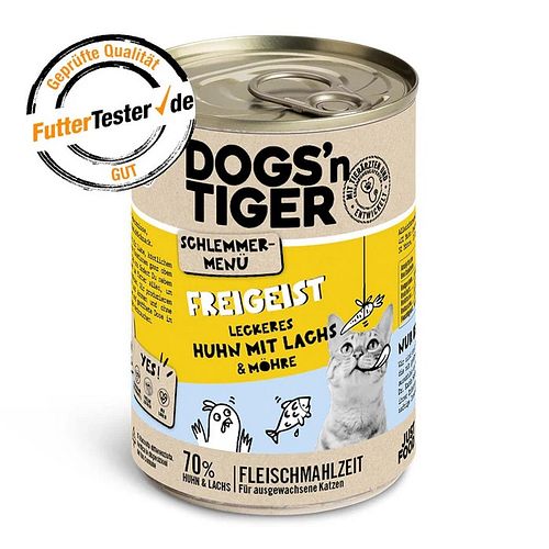 Dogs'n Tiger 400g Dose Katzenassfutter
