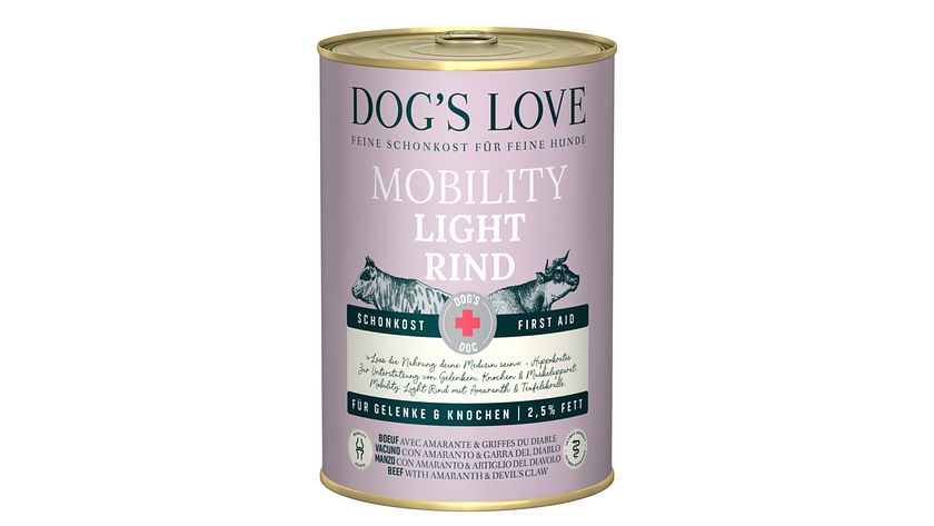 Dog's Love Schonkost mit 400 Gramm HundenassfutterVorschaubild
