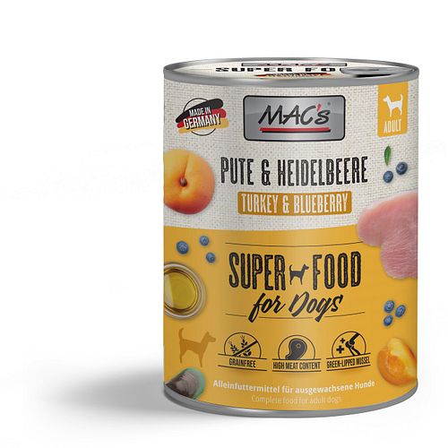 MAC's SuperFood for Dogs Dose Hundenassfutter