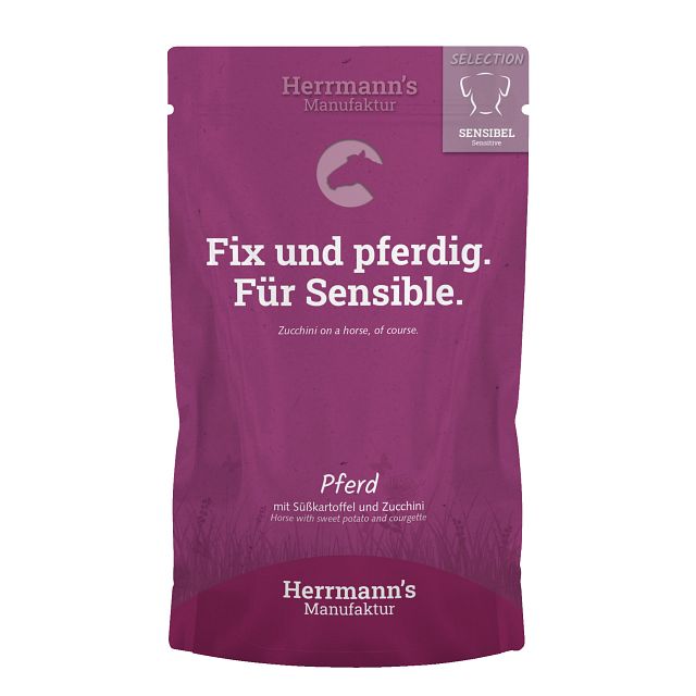 Herrmann's Selection Sensibel / Sensitiv 150g Beutel HundenassfutterVorschaubild