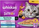 Vorschaubild Whiskas TastyM Catch of the Day in Sauce Multipack 12 x 85 Gramm Katzennassfutter