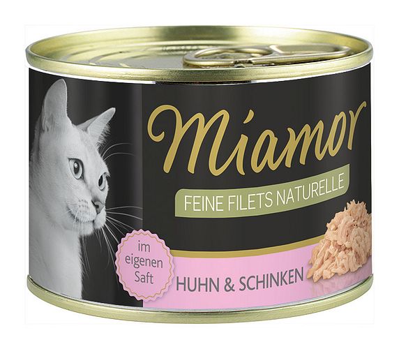 Miamor Feine Filets Naturelle 156g Dose Katzennassfutter