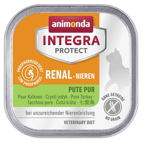 animonda Integra Protect Niere 100g Schale Katzennassfutter