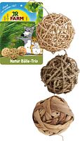 JR FARM Natur Bälle-Trio (1 Stück) Kleintiersnack