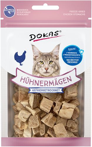 Dokas Katze Snack Gefriergetrocknet 15g