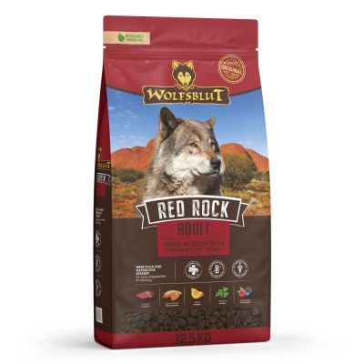 WOLFSBLUT Red Rock Kängurufleisch mit Süßkartoffeln Hundetrockenfutter