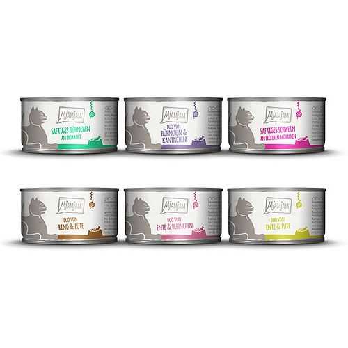 MJAMJAM Mixpaket 6 x 200g Dose Katzennassfutter