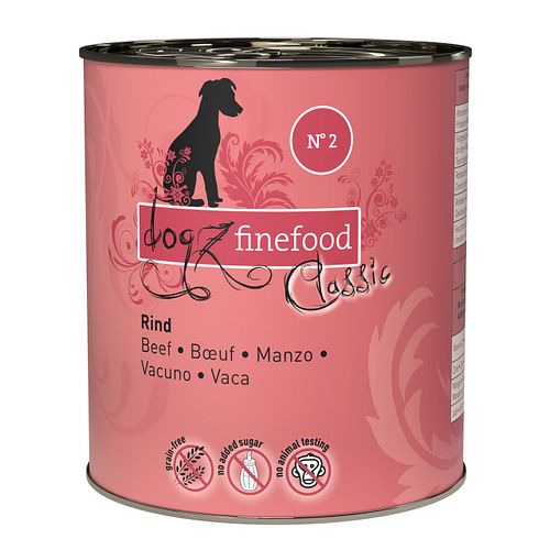Dogz finefood 800 Gramm Hundenassfutter