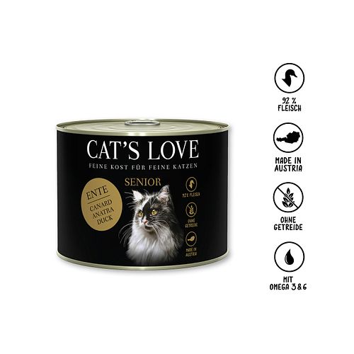 Cat's Love Senior 200g Dose Katzennassfutter