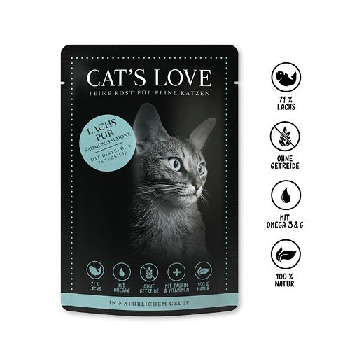 Cat's Love Adult 85g Beutel Katzennassfutter