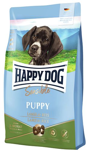 HAPPY DOG Sensible Puppy Lamm & Reis Hundetrockenfutter