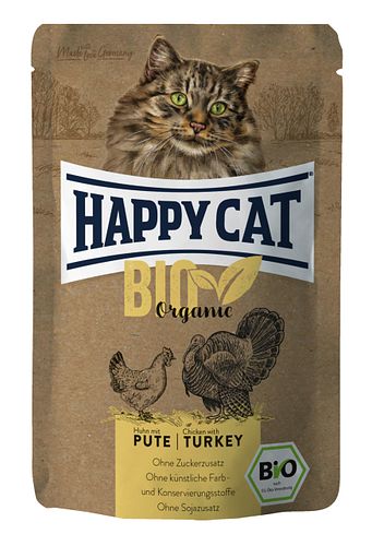 HAPPY CAT BIO Organic 85 Gramm Katzennassfutter