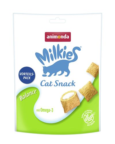 animonda Milkies-Knusperkissen Vorteilspack 120g Beutel Katzensnack