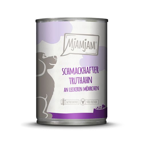 MJAMJAM Leckere Mahlzeit 400g Hundenassfutter