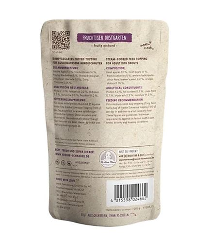 BOSCH Freshe Schnauze Topping 200g Obstgarten
