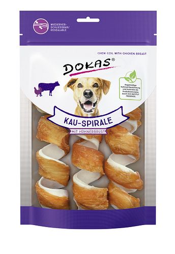 DOKAS Snack_Mix Kau-Spiralen 2x110g Hundesnacks