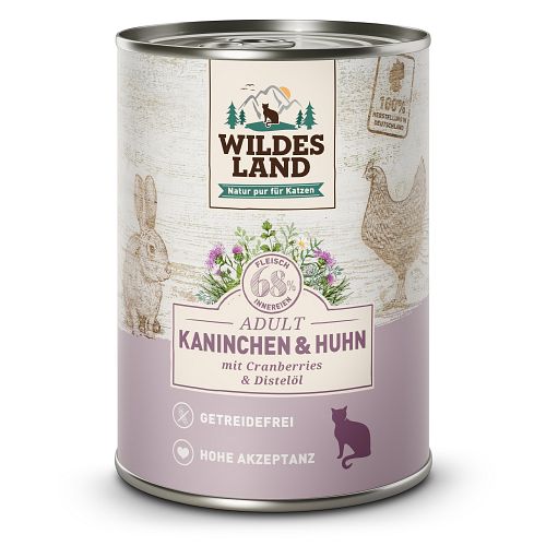 WILDES LAND Katze CLASSIC 375 / 400g