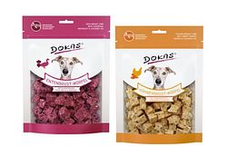 DOKAS Snack-Mix Würfel & Kokosöl 2x150g Hundesnacks