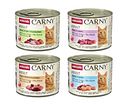 Vorschaubild animonda Carny Adult 24 x 200g Mixpaket (Huhn&Pute mit Kaninchen,Pute&Lamm,Pute&Hünchenleber,Huhn&Lachs) Katzennassfutter