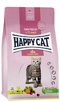 HAPPY CAT Supreme Young Junior Land-Geflügel Katzentrockenfutter