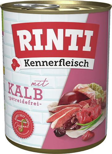 RINTI Kennerfleisch 800g Dose Hundenassfutter