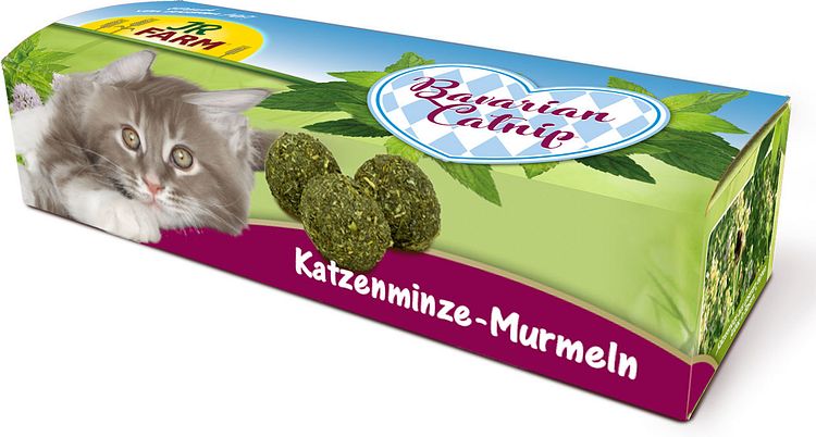 JR FARM Bavarian Catnip Katzenminze-Murmeln (3 Stück)