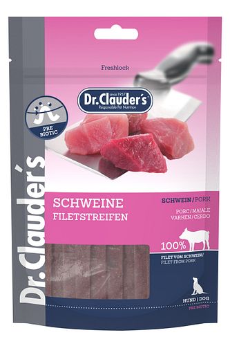 Dr. Clauder's Functional Soft Dried Strips 80 Gramm Hundesnack