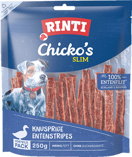 RINTI Chicko SLIM 250 Gramm Vorratspack Hundesnack