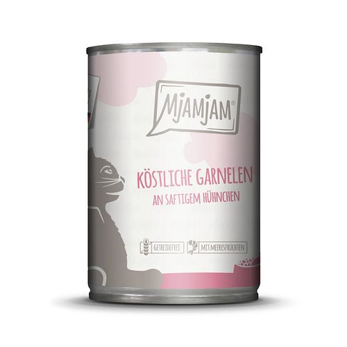MJAMJAM Leckere Mahlzeit 400g Dose Katzennassfutter