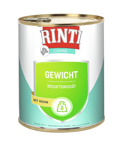 RINTI Canine 800g Dose Hundenassfutter Diätnahrung