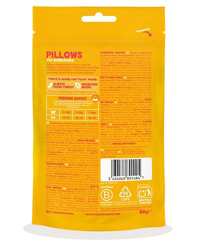 Edgard&Cooper 60g Pillows Truthahn
