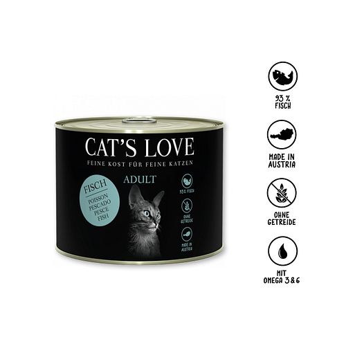 Cat's Love Adult 200g Dose Katzennassfutter