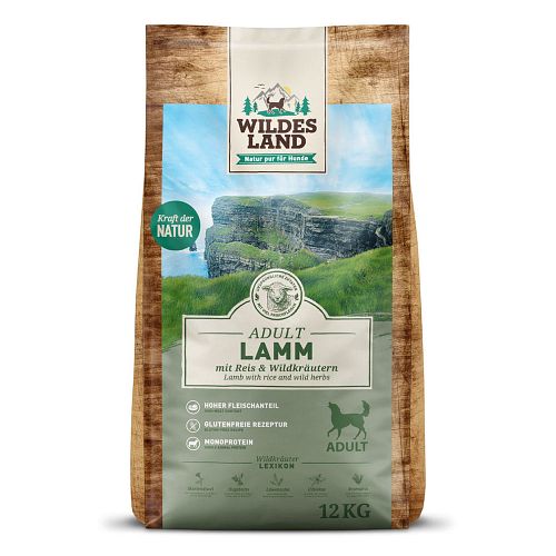 Wildes Land Lamm Hundetrockenfutter