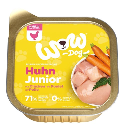 WOW Junior 150g Hundenassfutter