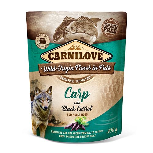 CARNILOVE Pieces in Paté 300 Gramm Hundenassfutter
