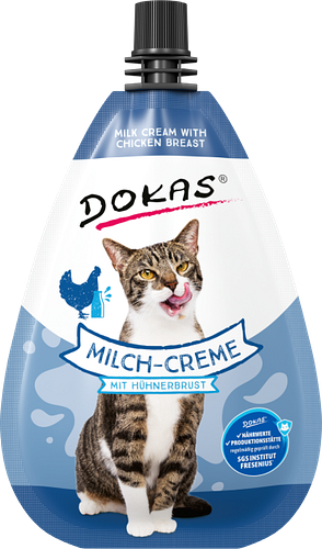 DOKAS Snack-Mix Milk & Creme Katzensnack